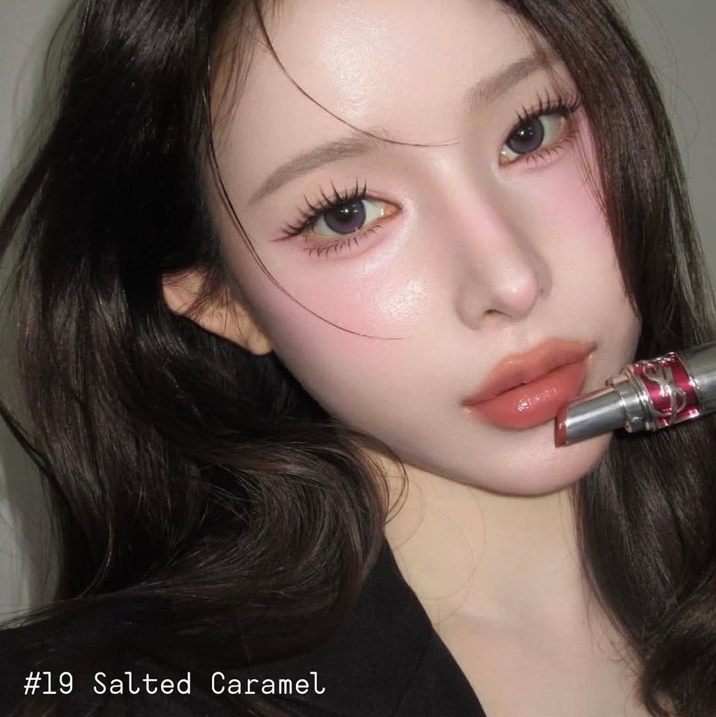 Son Y.S.L Love Shine Candy Glaze - 19 Salted Caramel - Minisize 1g - Hàng US