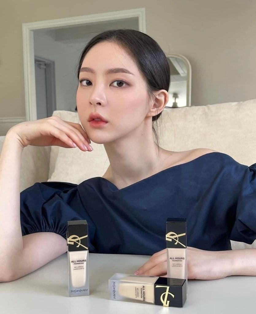Kem Nền YSL All Hours Luminous Matte Foundation SPF 40 - Tone LC1 - 25ml Fullbox Duty