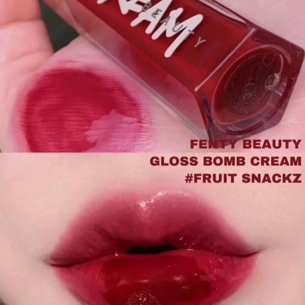 Son Kem Bóng Gloss Bomb Cream Color Drip Lip Cream 9ml - Fruit Snackz - Fullbox