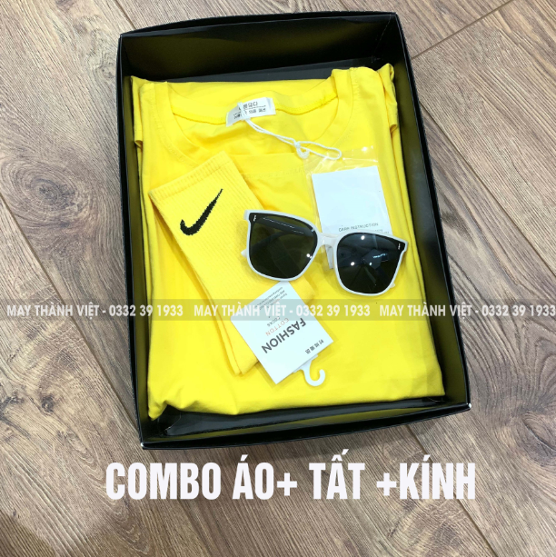 Áo thun trơn 7 màu cho team - Đồng phục may thành việt