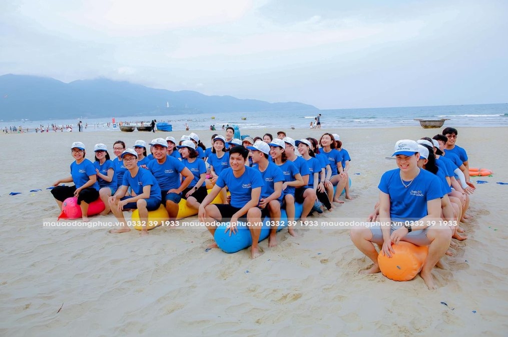 Áo Thun Nhóm Đi Biển Giá Rẻ công ty BETA GROUP - Đồng Phục May Thành Việt