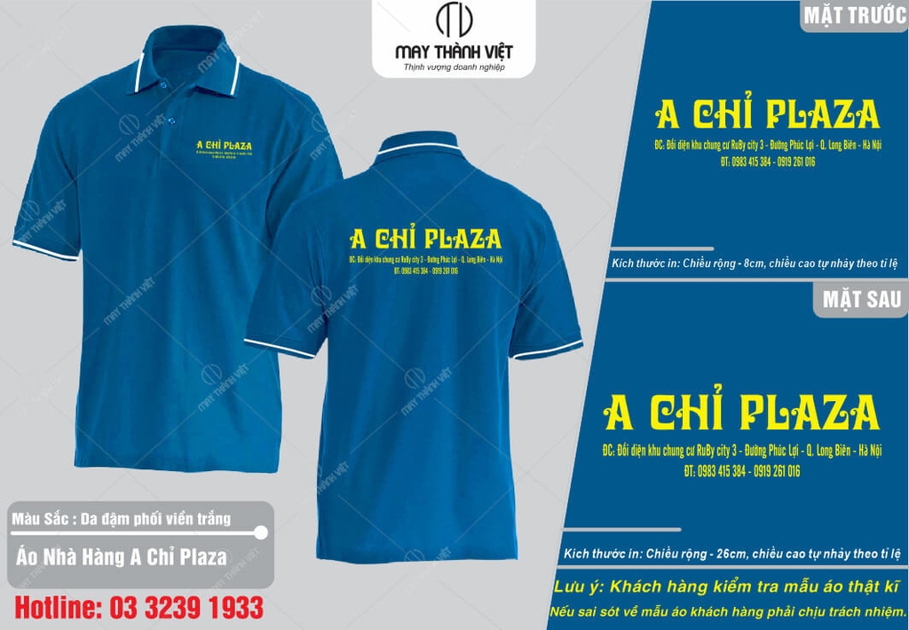 Áo đồng phục nhân viên - Xưởng Đồng Phục May Thành Việt