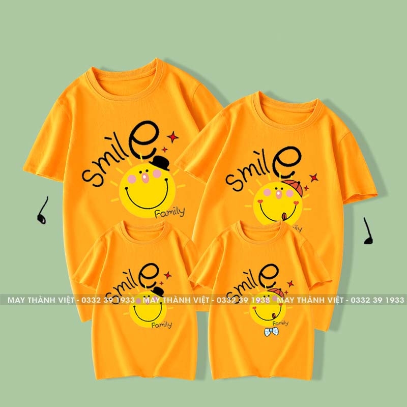 Ao Gia Đình Đẹp Màu Tím - Đồng Phục May Thành Việt