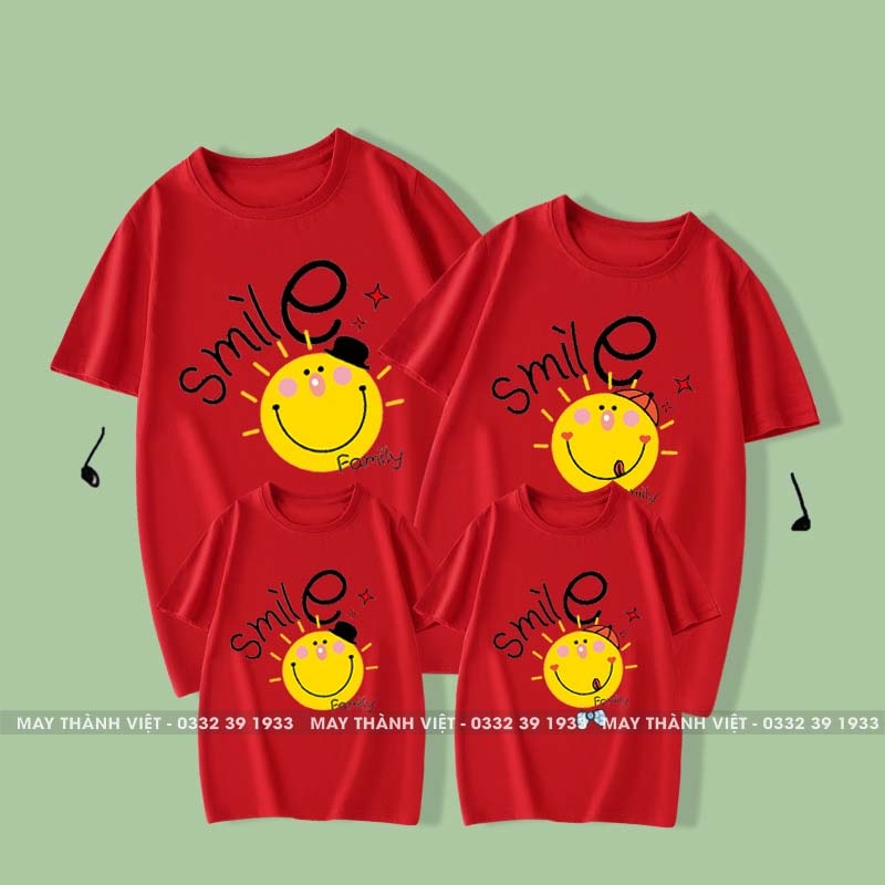 Ao Gia Đình Đẹp Màu Tím - Đồng Phục May Thành Việt