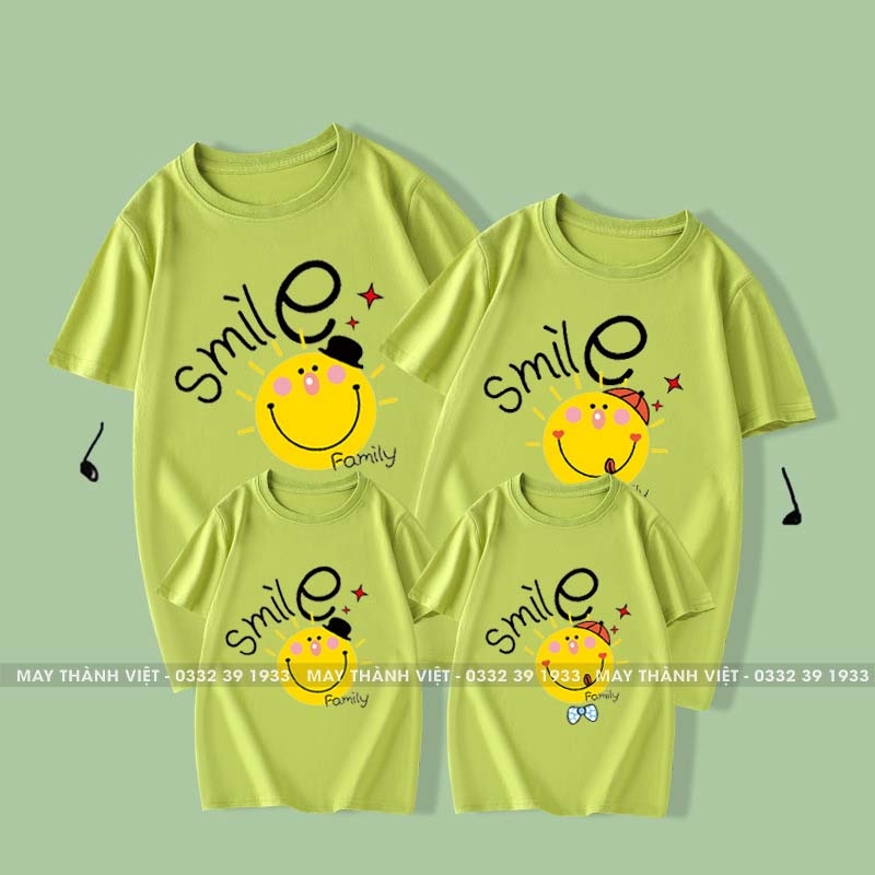 Ao Gia Đình Đẹp Màu Tím - Đồng Phục May Thành Việt