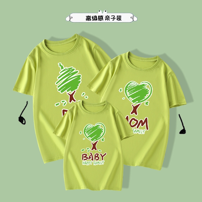 Áo Gia Đình Đẹp Màu Xanh Da Trời - Đồng Phục May Thành Việt