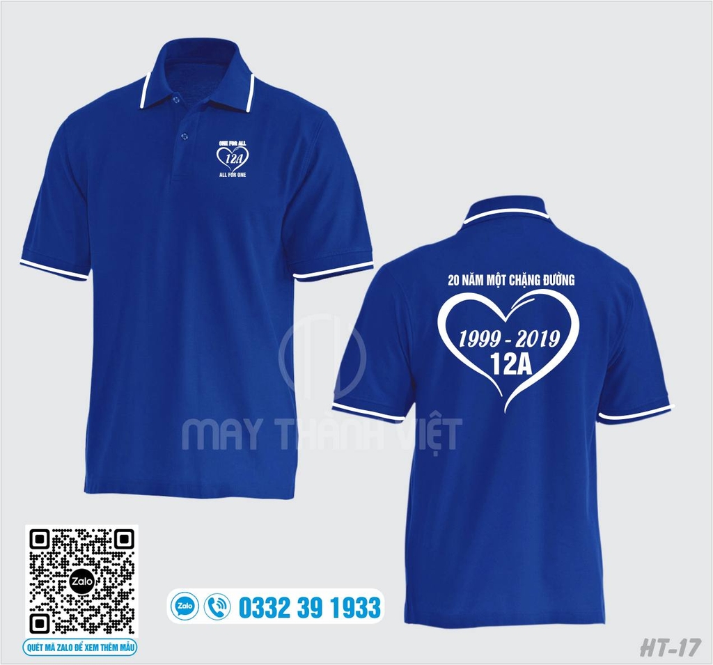 Áo hội khóa màu xanh lá cây rẻ tại Ninh Bình - Đồng phục May Thành Việt