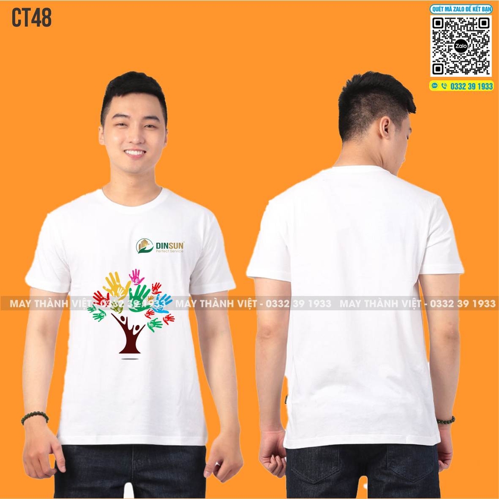 Áo thun đồng phục team building - đồng phục may thành việt