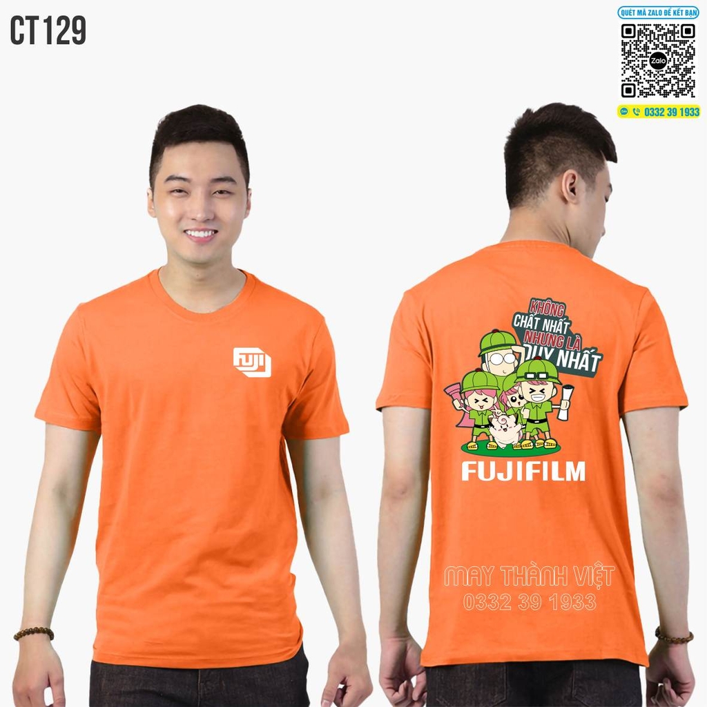 Áo đồng phục nhóm đẹp giá rẻ màu trắng teambuilding - Đồng phục may thành việt