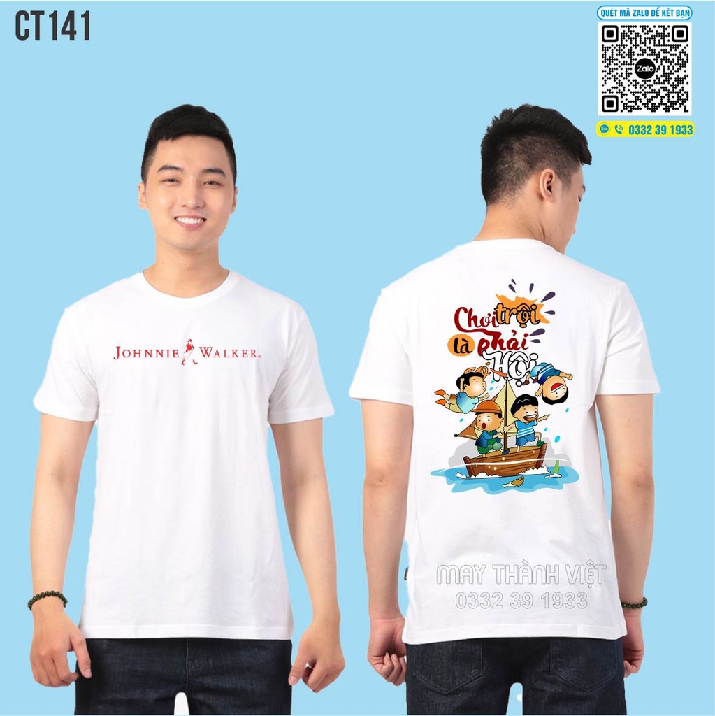 Áo thun đồng phục du lịch tại Quảng Ninh - Đồng Phục May Thành Việt