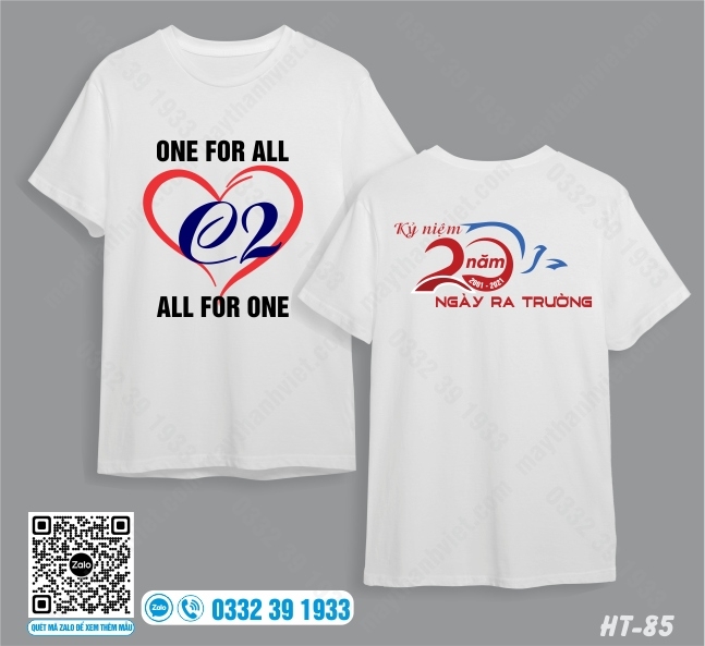 Áo kỉ niệm ra trường tại Nghệ An - Đồng phục May Thành Việt