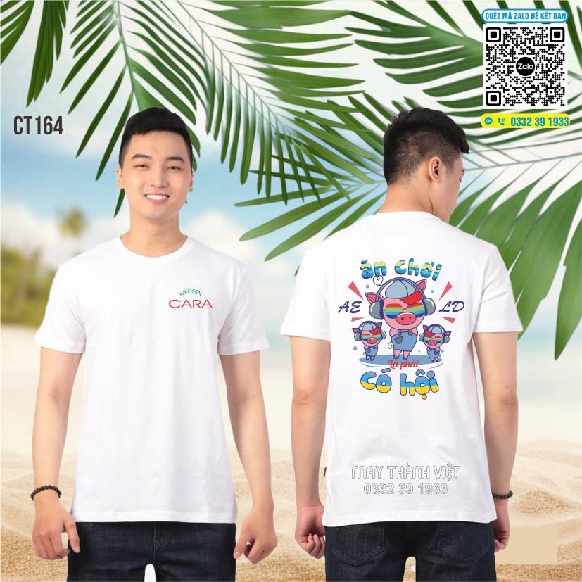 In áo đồng phục nhóm tại Bình ĐỊnh - Đồng Phục May Thành Việt