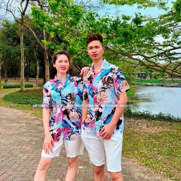 Áo Sơ Mi Biển Đẹp hot 2023 tại Nam Định - Đồng Phục May Thành Việt