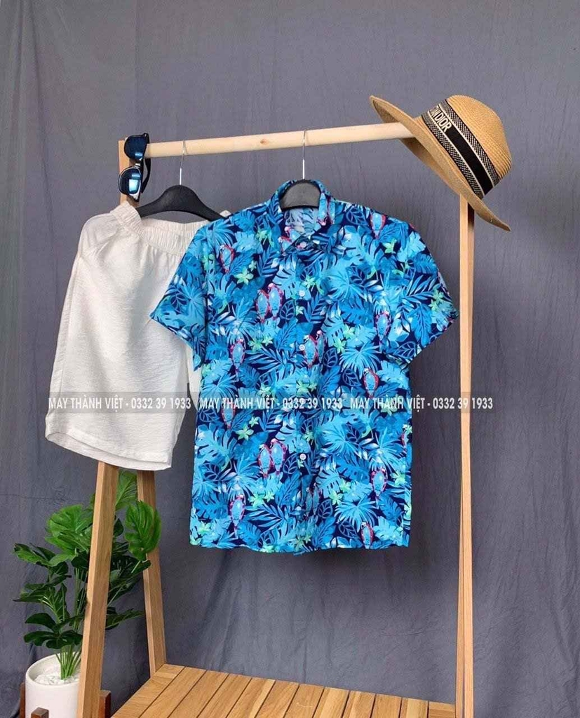 Áo Sơ Mi Bãi Biển rẻ đẹp nhất tại Bắc Ninh - đồng Phục May Thành Việt