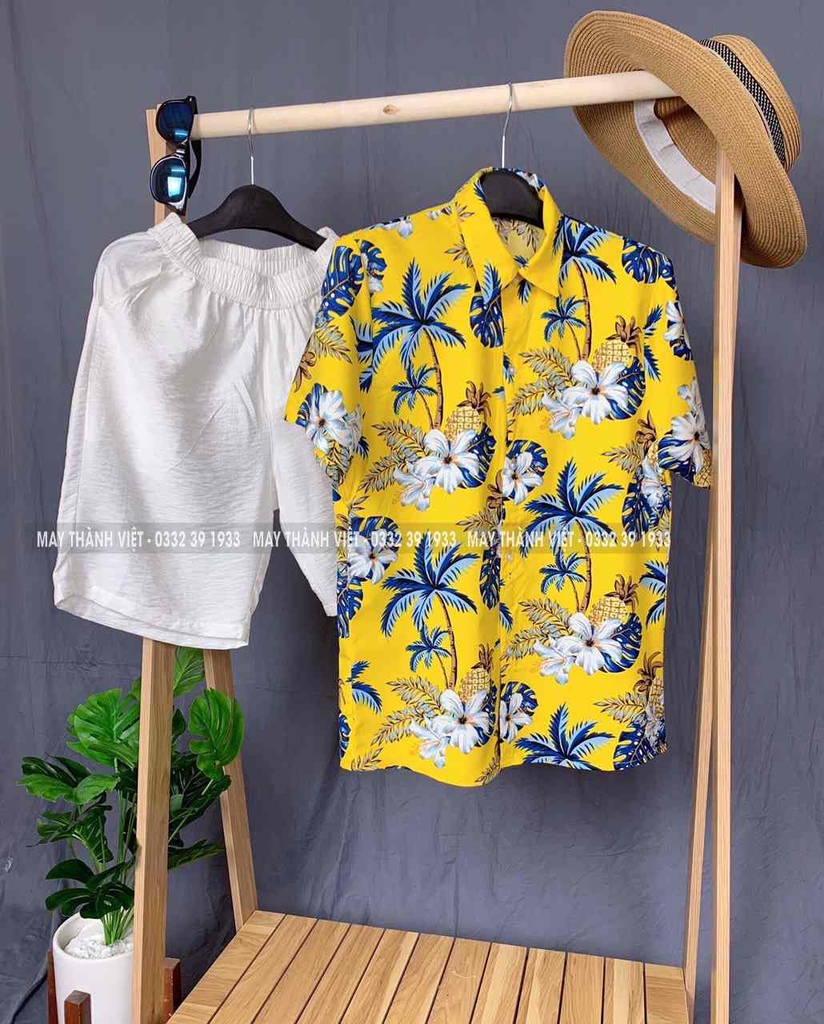 Ao So Mi Hawaii đẹp rẻ tại Khánh Hòa - đồng Phục May Thành Việt