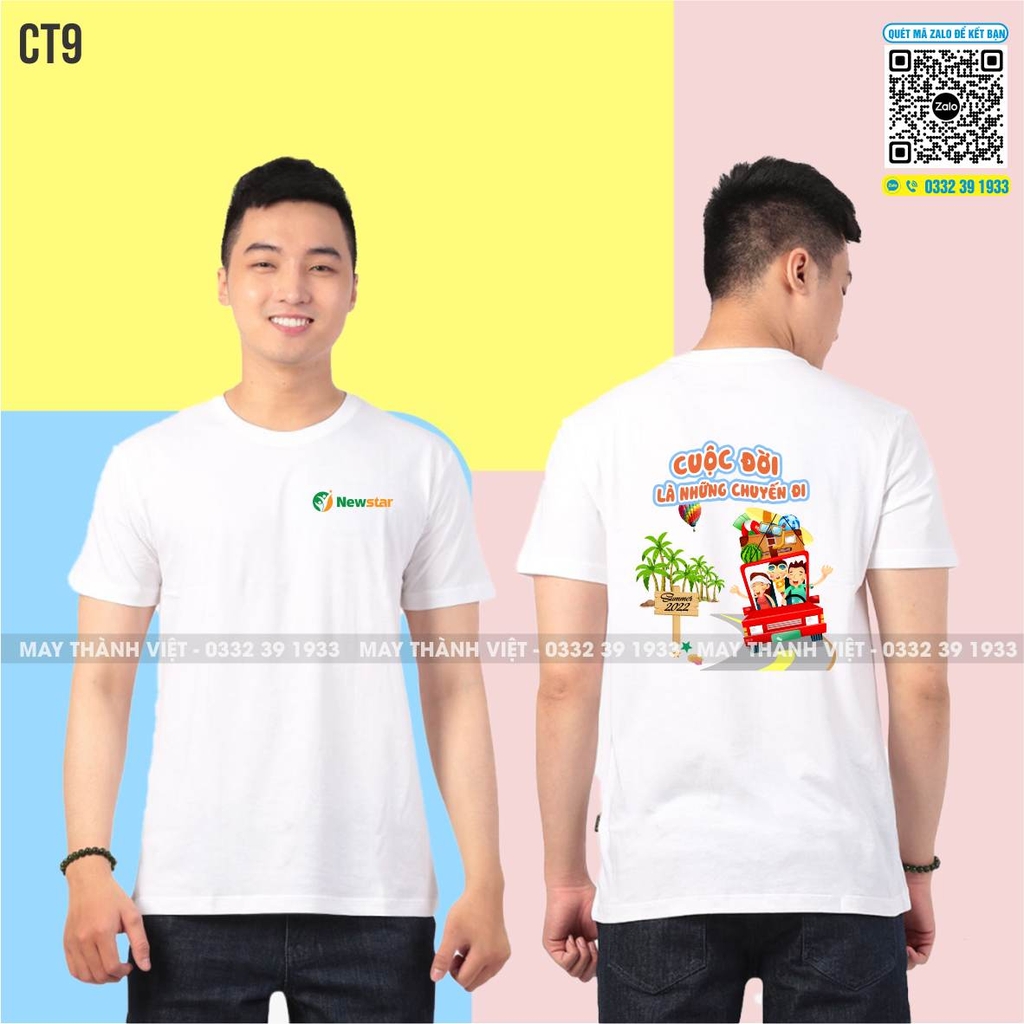 Mẫu áo thun team building - Đồng phục may thành việt