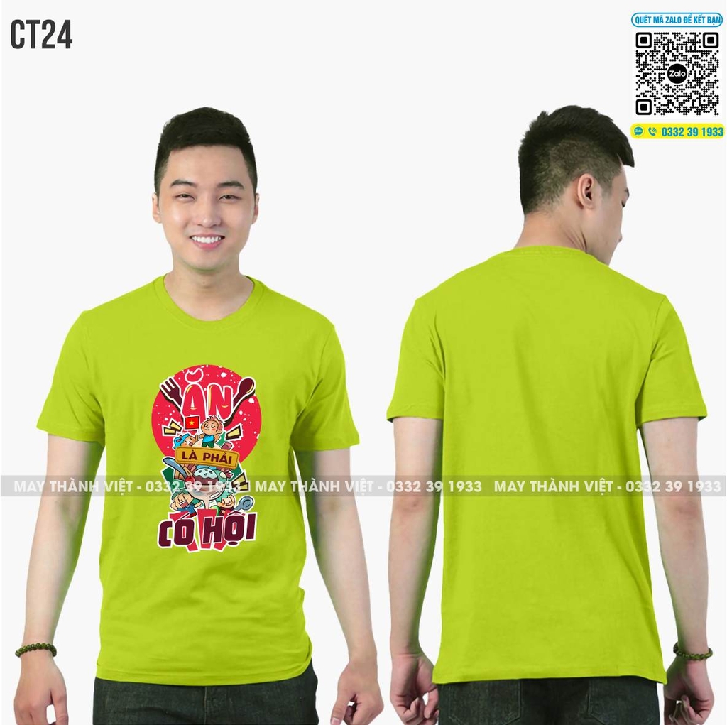 In áo đồng phục nhóm tại Bình ĐỊnh - Đồng Phục May Thành Việt