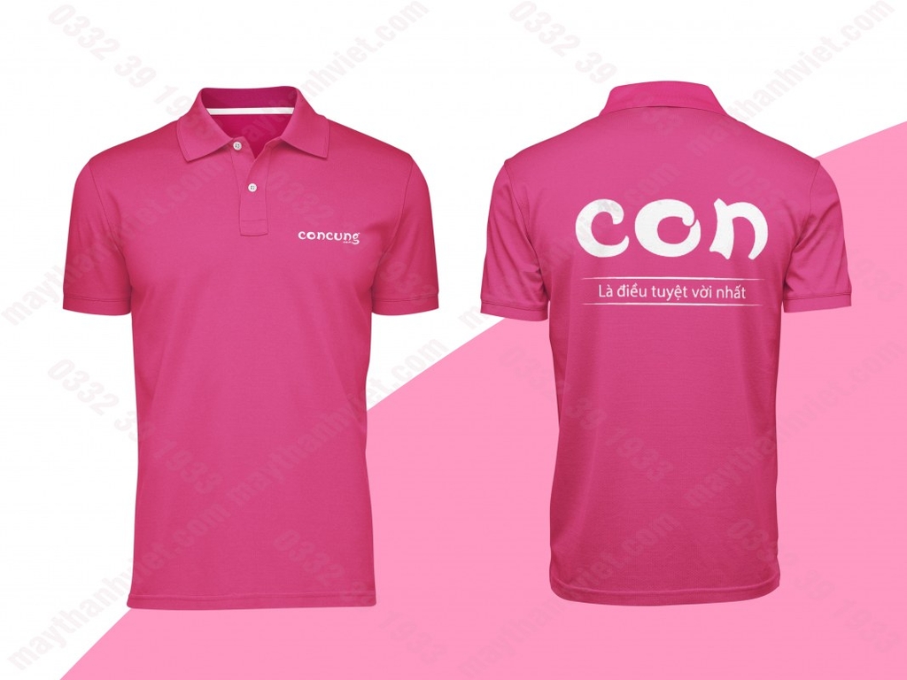 Áo thun đồng phục giá rẻ cổ bẻ Huyện Phú Tân Cà Mau- Đồng phục May Thành Việt