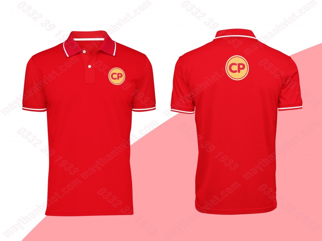 Áo thun đồng phục có cổ Huyện Hoàng Su Phì Hà Giang- Đồng phục May Thành Việt