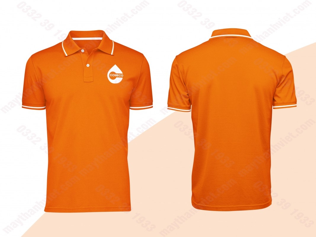 Áo thun đồng phục có cổ Huyện Hoà An Cao bằng- Đồng phục May Thành Việt