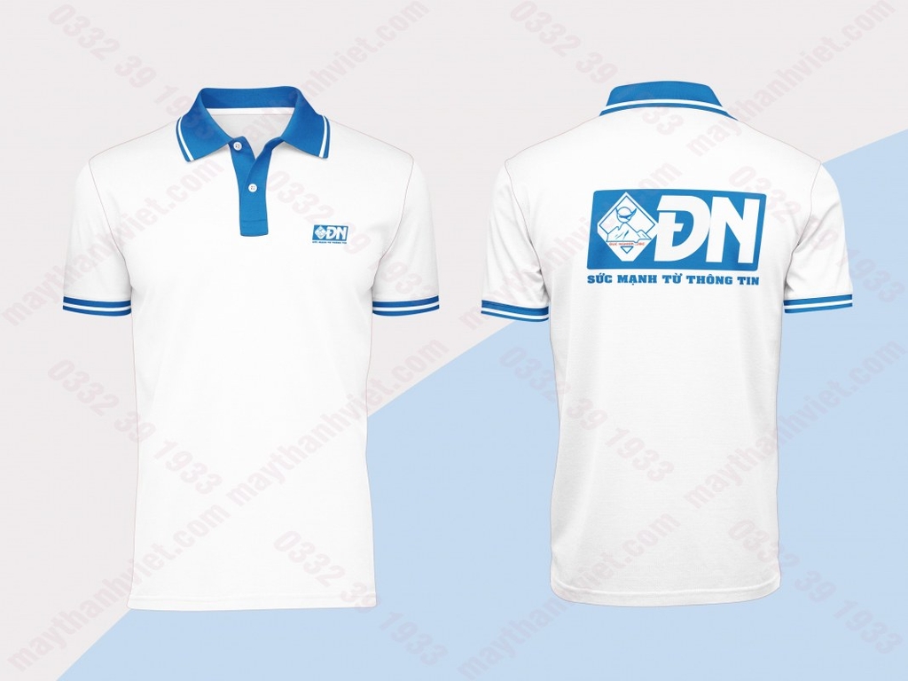 Áo thun đồng phục có cổ Huyện Hoà An Cao bằng- Đồng phục May Thành Việt