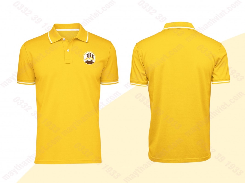 Áo thun đồng phục giá rẻ cổ bẻ Huyện Kinh Môn Hải Dương- Đồng phục May Thành Việt