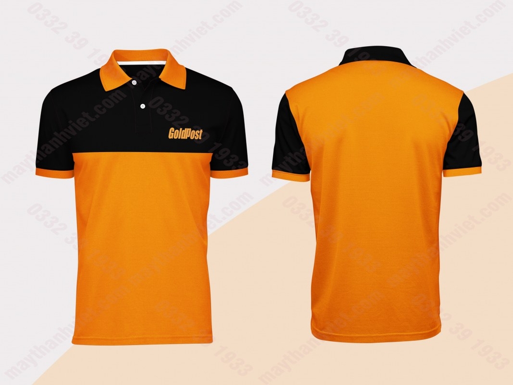 Áo thun đồng phục có cổ Huyện Mường Khương Lào Cai- Đồng phục May Thành Việt