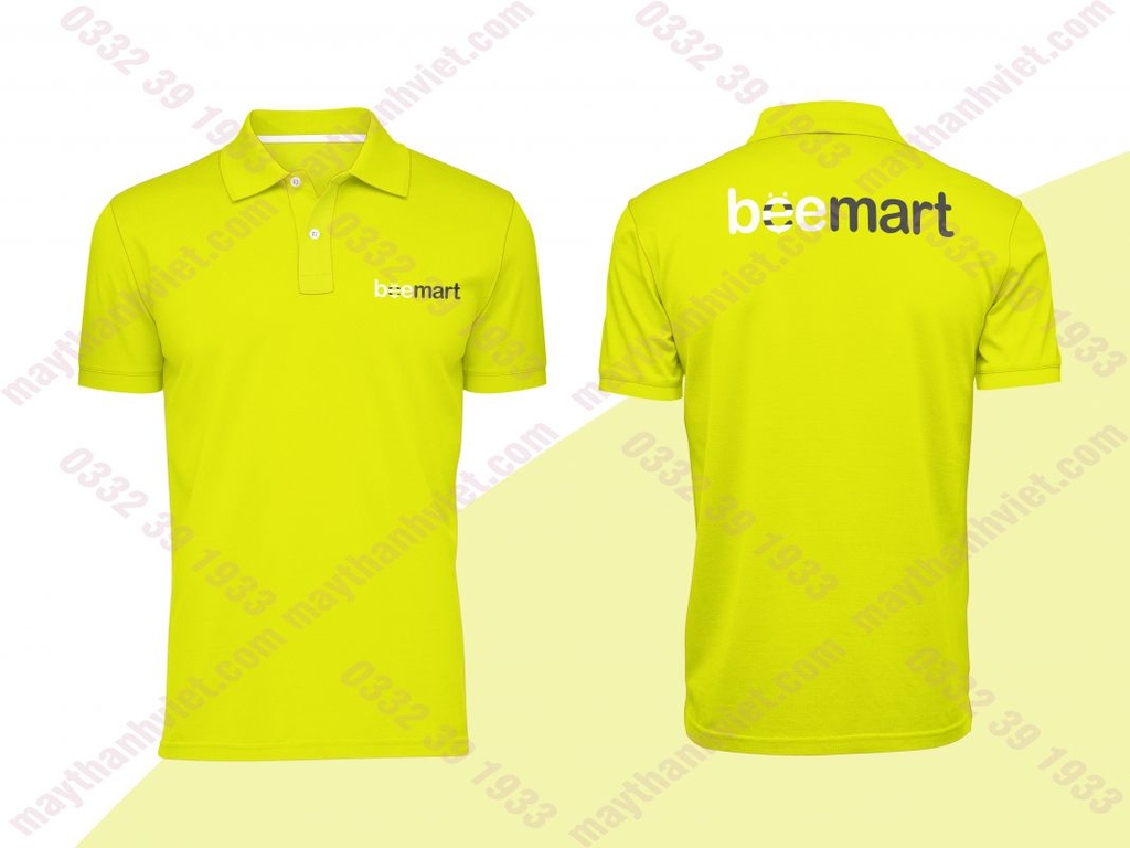 Áo thun đồng phục công ty beemart- Đồng phục May Thành Việt