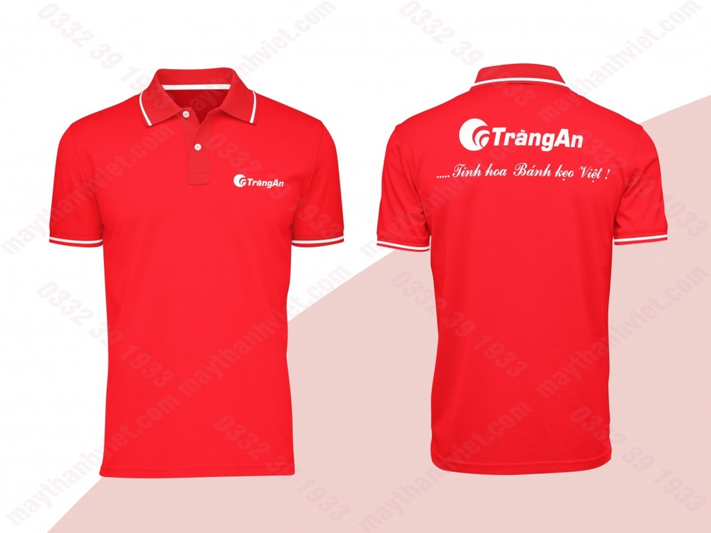 Áo thun đồng phục có cổ Huyện Nguyên Bình Cao bằng- Đồng phục May Thành Việt