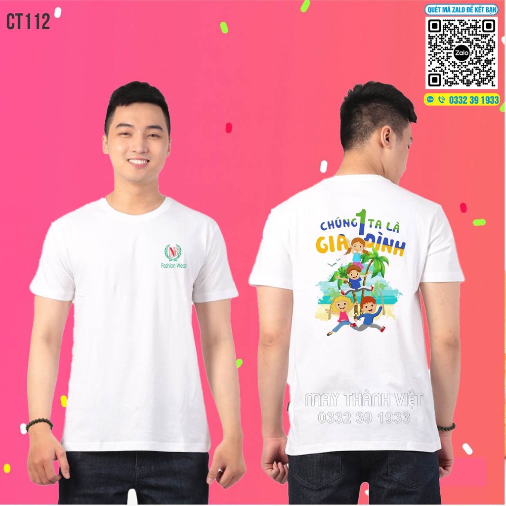 Áo team đi biển cho lớp tại Hòa Bình - Đồng Phục May Thành Việt