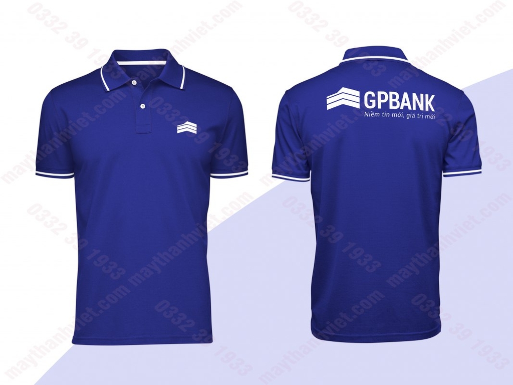 Áo thun đồng phục giá rẻ cổ bẻ Quận Dương Kinh Hải Phòng- Đồng phục May Thành Việt
