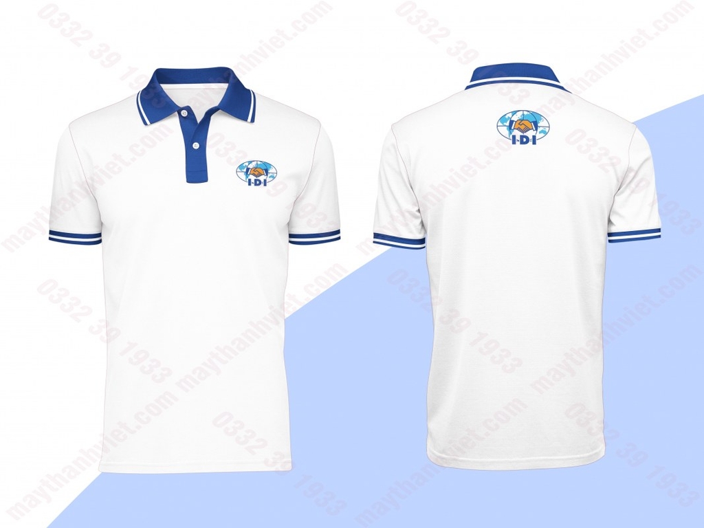 áo thun đồng phục polo công ty Aquafiana- Đồng phục May Thành Việt