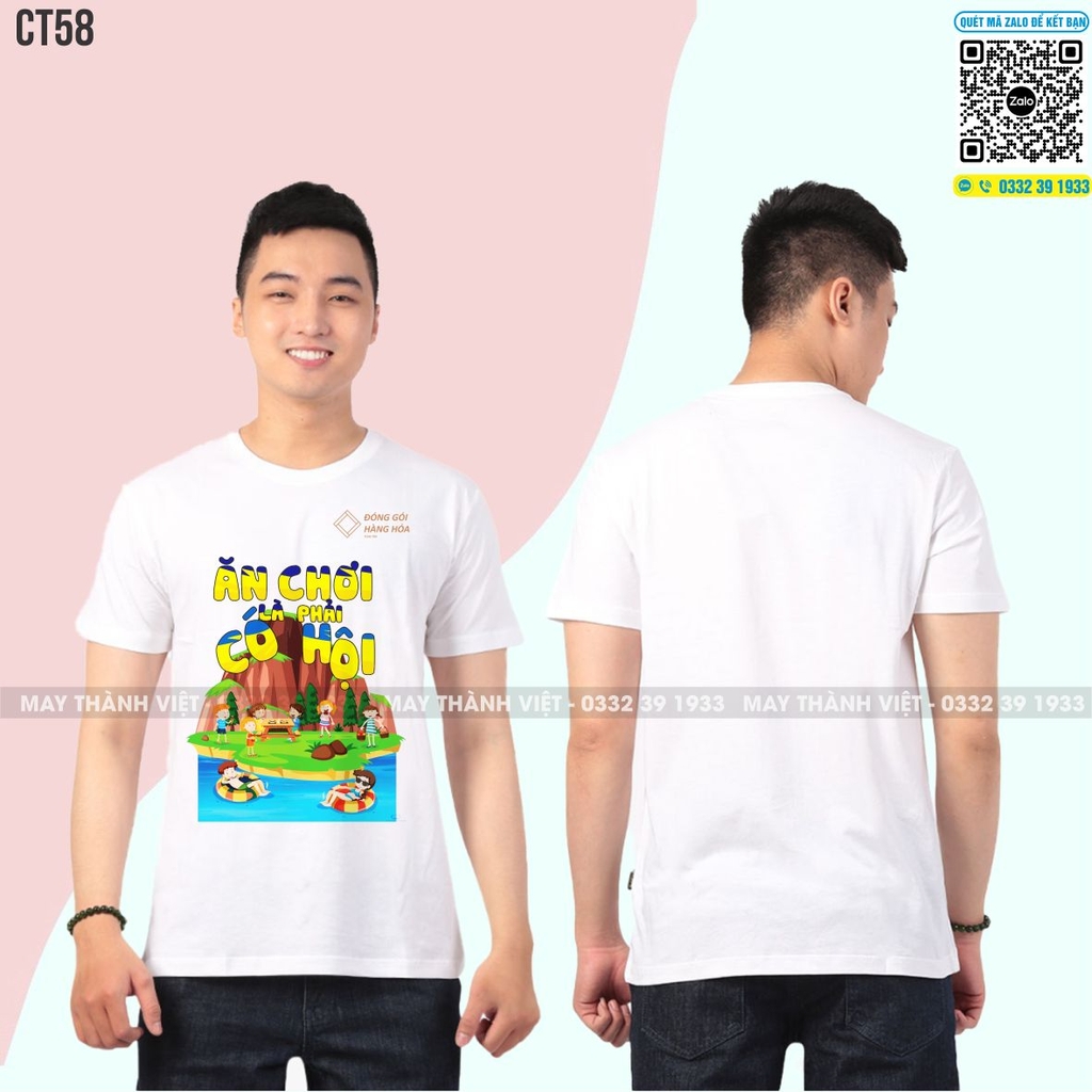 Áo phông đồng phục đi biển công ty tại hà tĩnh - Đồng Phục May Thành Việt