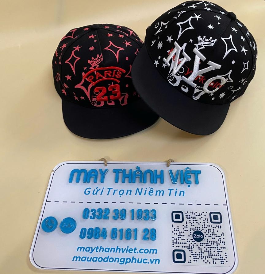 Mũ lưỡi trai in logo