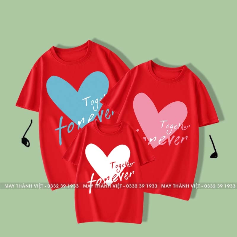 Đông Phục Gia Đình Đẹp Màu Xanh Chuối - Đồng Phục May Thành Việt