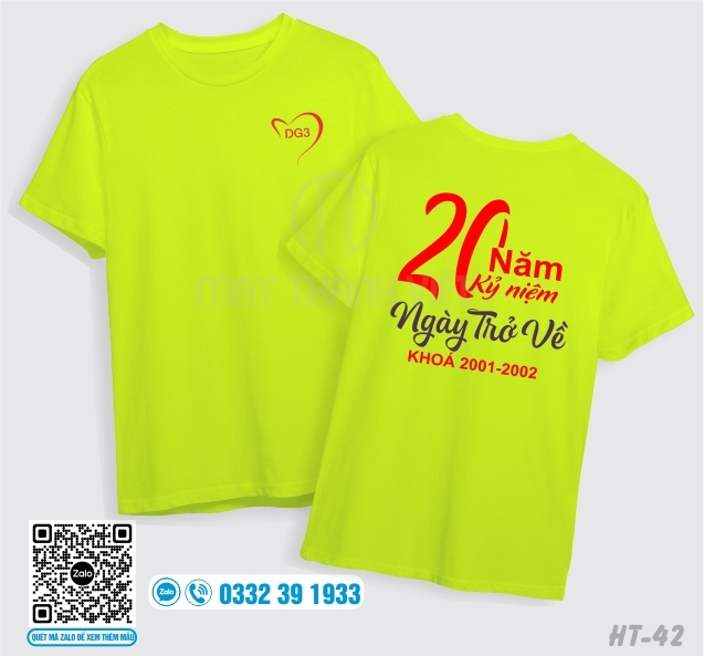 Mẫu áo họp lớp tại Huyện Gia Lâm Hà nội - Đồng phục May Thành Việt
