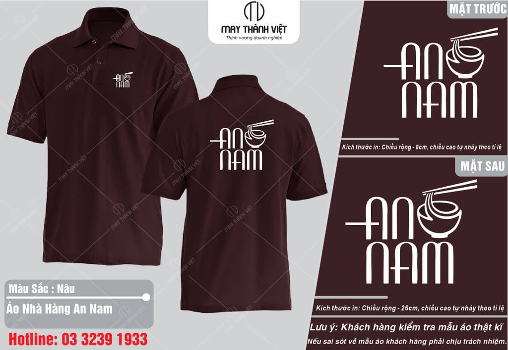 Đồng Phục Quán Ăn TiTi Đẹp - Đồng Phục May Thành Việt