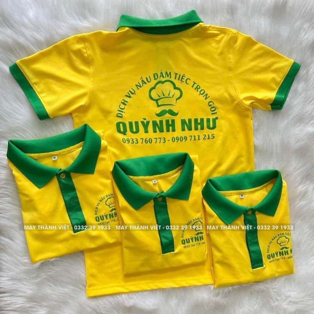 Áo Phông Đồng Phục Nhà Hàng Tại Hậu Giang - Đồng Phục May Thành Việt