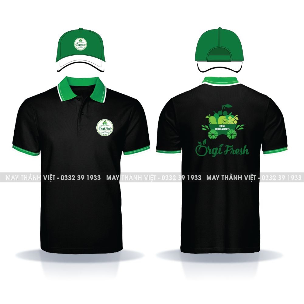 áo đồng phục nhà hàng may sẵn giá rẻ - Đồng phục may thành việt