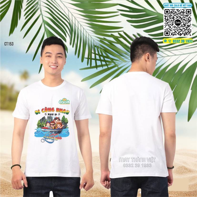 Đồng phục đi du lịch đẹp tại Thái Nguyên - Đồng Phục May Thành Việt