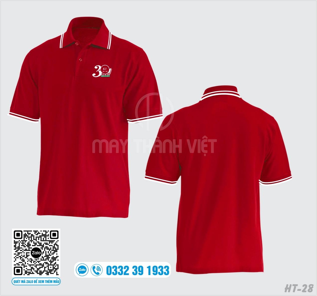 Mẫu áo đồng phục họp lớp đẹp nhất đẹp rẻ tại Ninh Thuận - Đồng phục May Thành Việt
