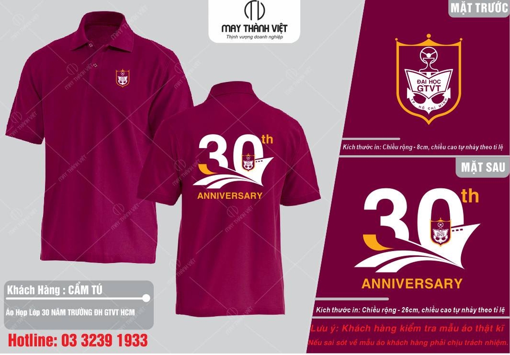 đồng phục họp lớp Bắc Kạn- Đồng phục May Thành Việt