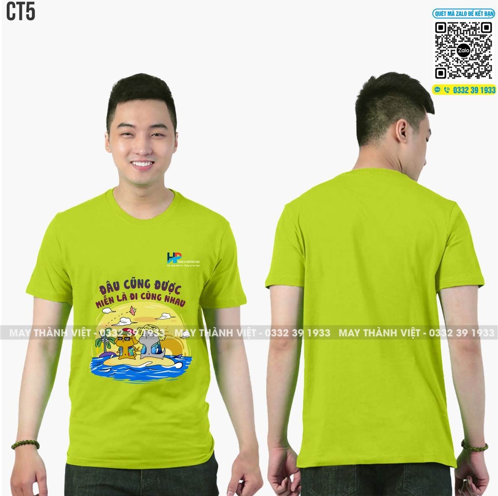 Mẫu áo team đẹp công ty - Đồng phục may thành việt