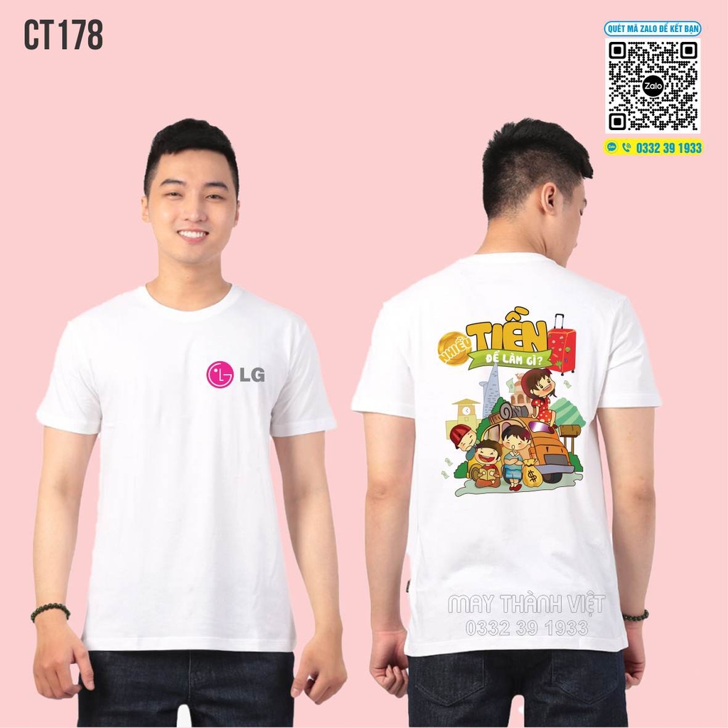 Áo thun team giá rẻ - Đồng phục may thành việt