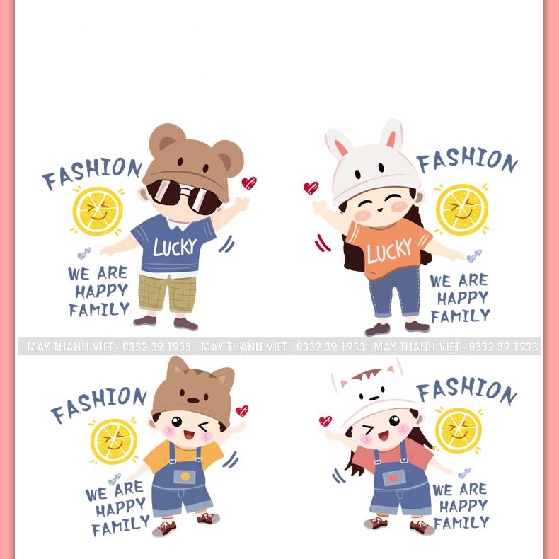 Mẫu Áo Thun Gia Đình Đẹp Giá Rẻ Tại Hà Nội Màu đen - Đồng Phục May Thành Việt