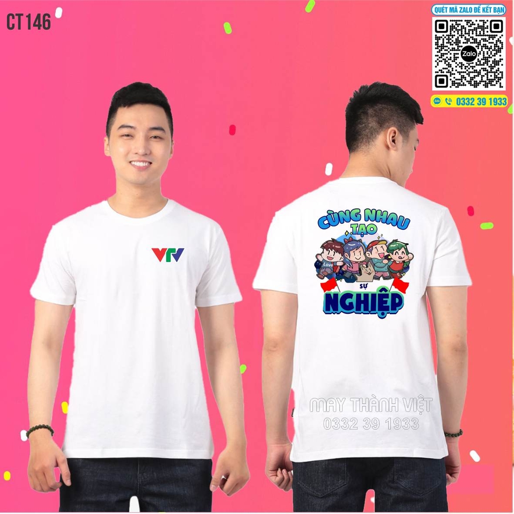 Áo team đi biển gia đình giá rẻ - Đồng Phục May Thành Việt