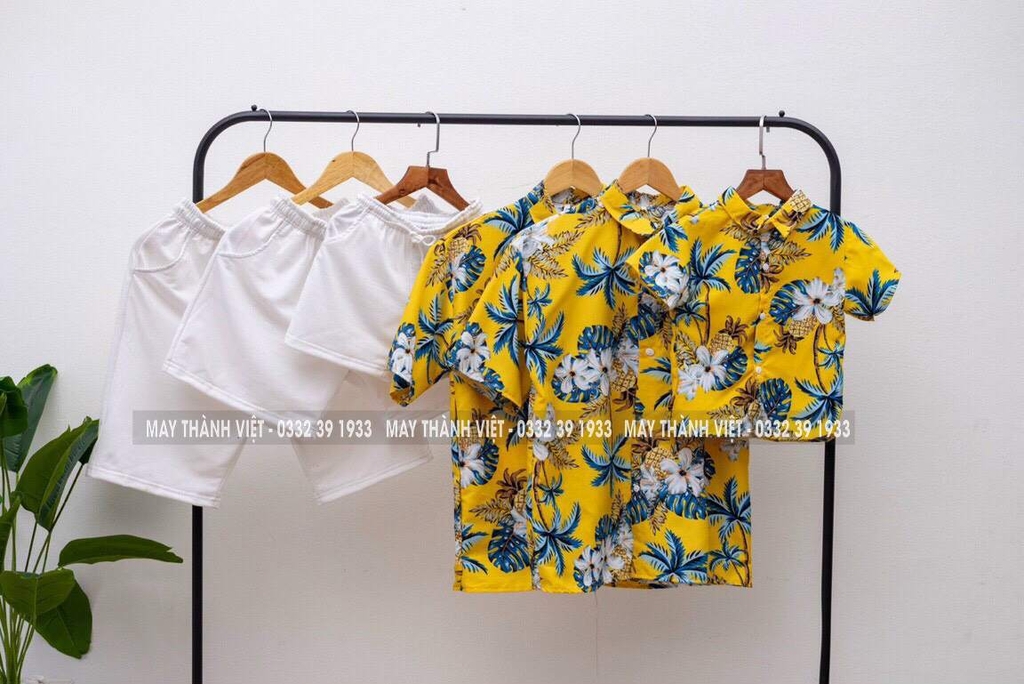Ao So Mi Hawaii đẹp rẻ tại Khánh Hòa - đồng Phục May Thành Việt