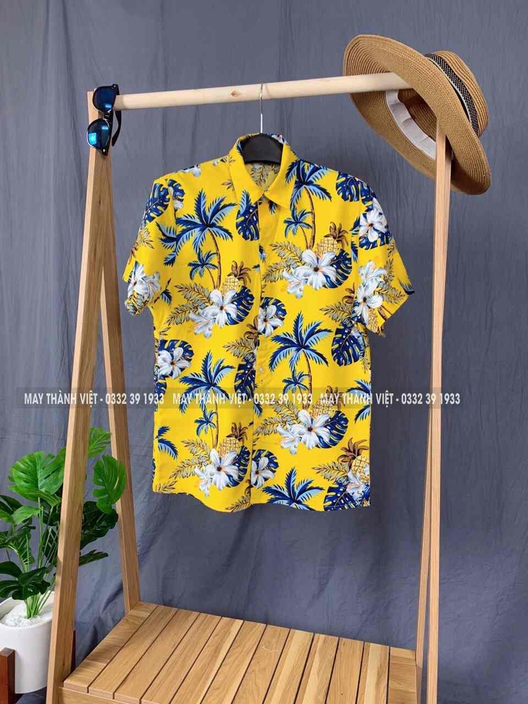 Ao So Mi Hawaii đẹp rẻ tại Khánh Hòa - đồng Phục May Thành Việt