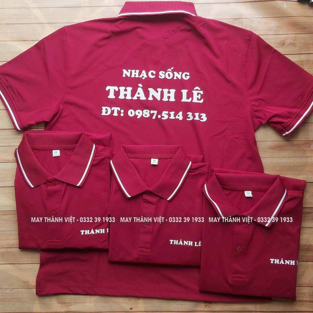 Xưởng may áo thun đồng phục số lượng ít tại Nghệ An - Đồng phục May Thành Việt