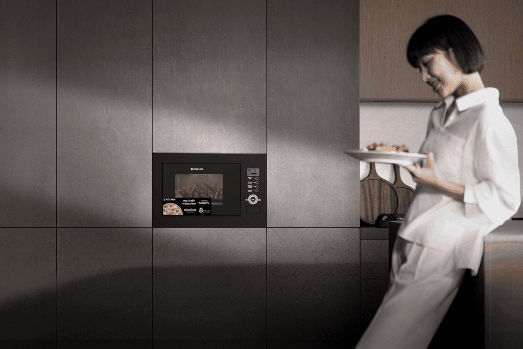 Lò vi sóng âm tủ đa năng Kocher KMEU-1025A